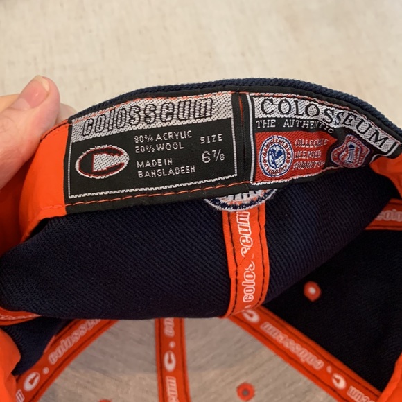 Colosseum Illinois Fighting Illini Blue Reflex Stretch Fit Hat - Picture 5 of 5